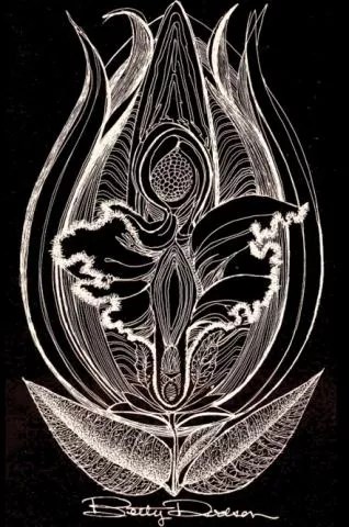 Betty Dodson's Artistic Rendering of her Cuntflower